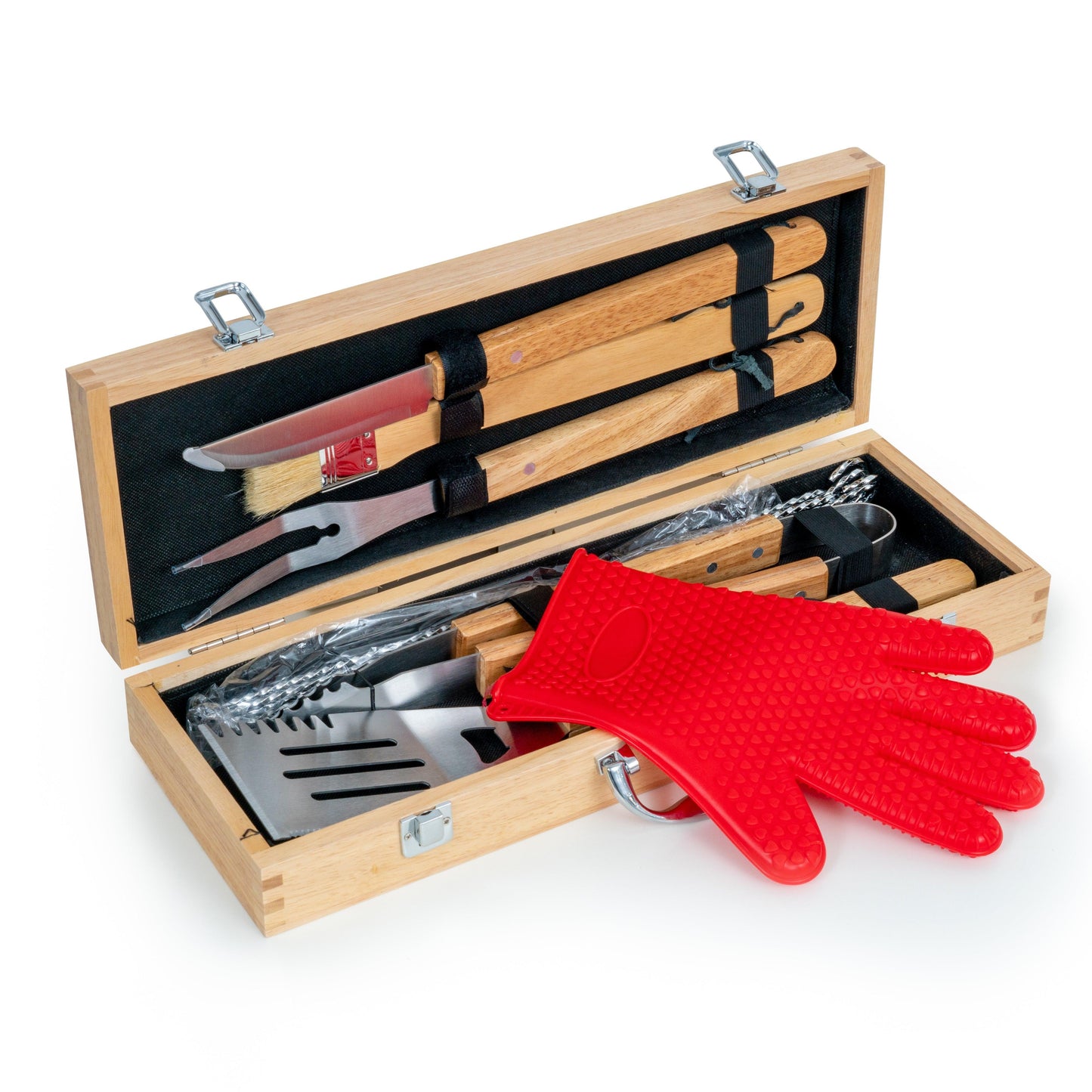 Personalized BBQ Grill Set Gift