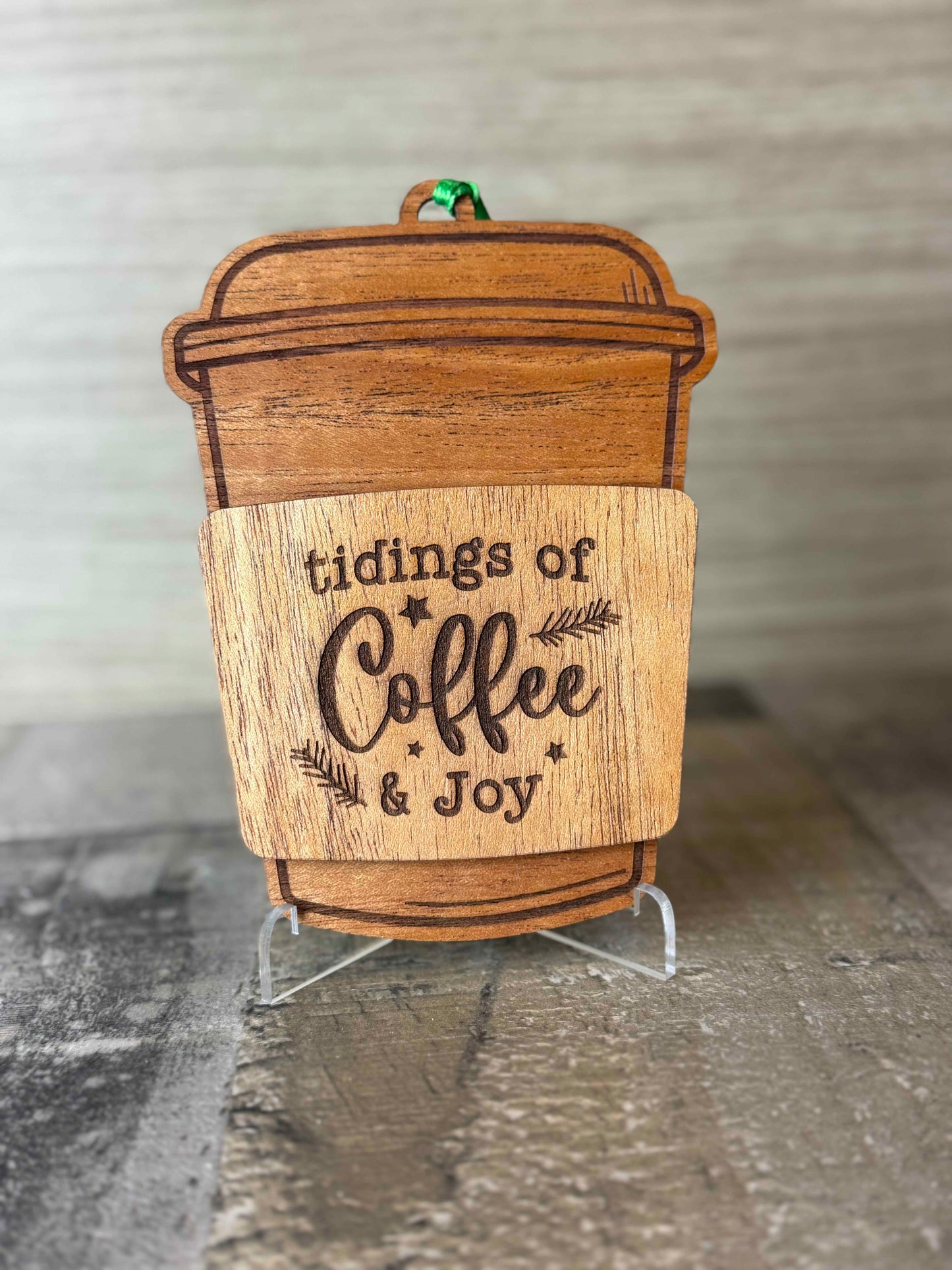 Holiday Coffee Gift Card Holder