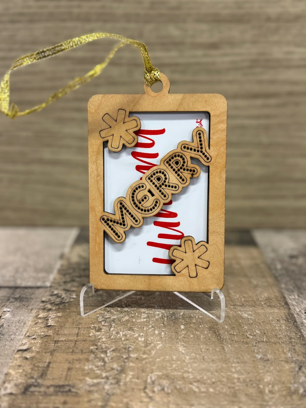 Holiday Themed Gift Card Holder