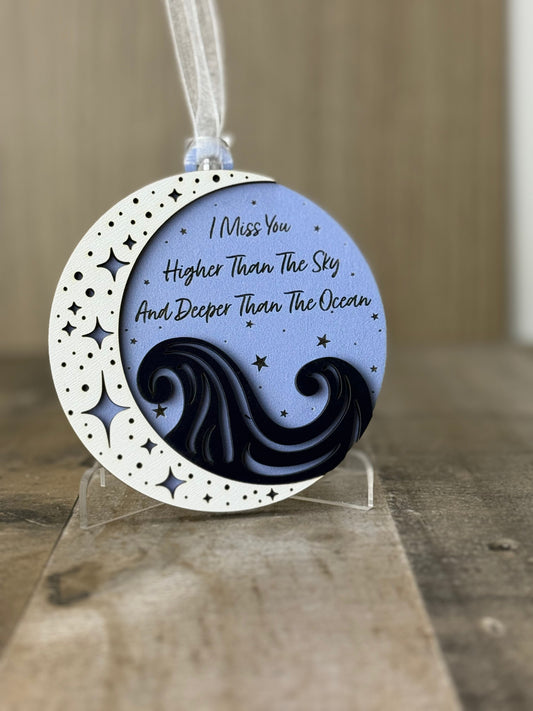 I miss you higher - Ornament