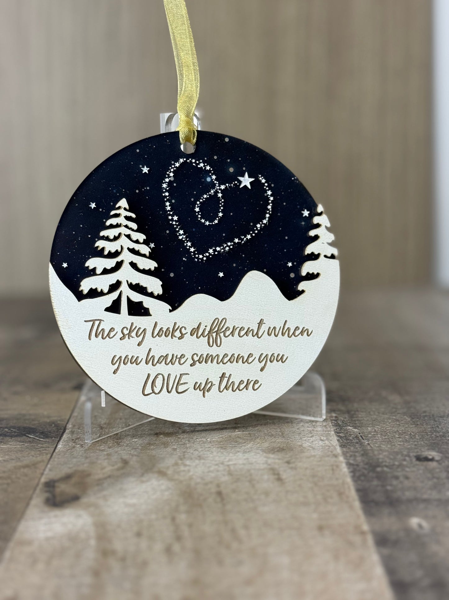 The Sky Looks Different - Ornament