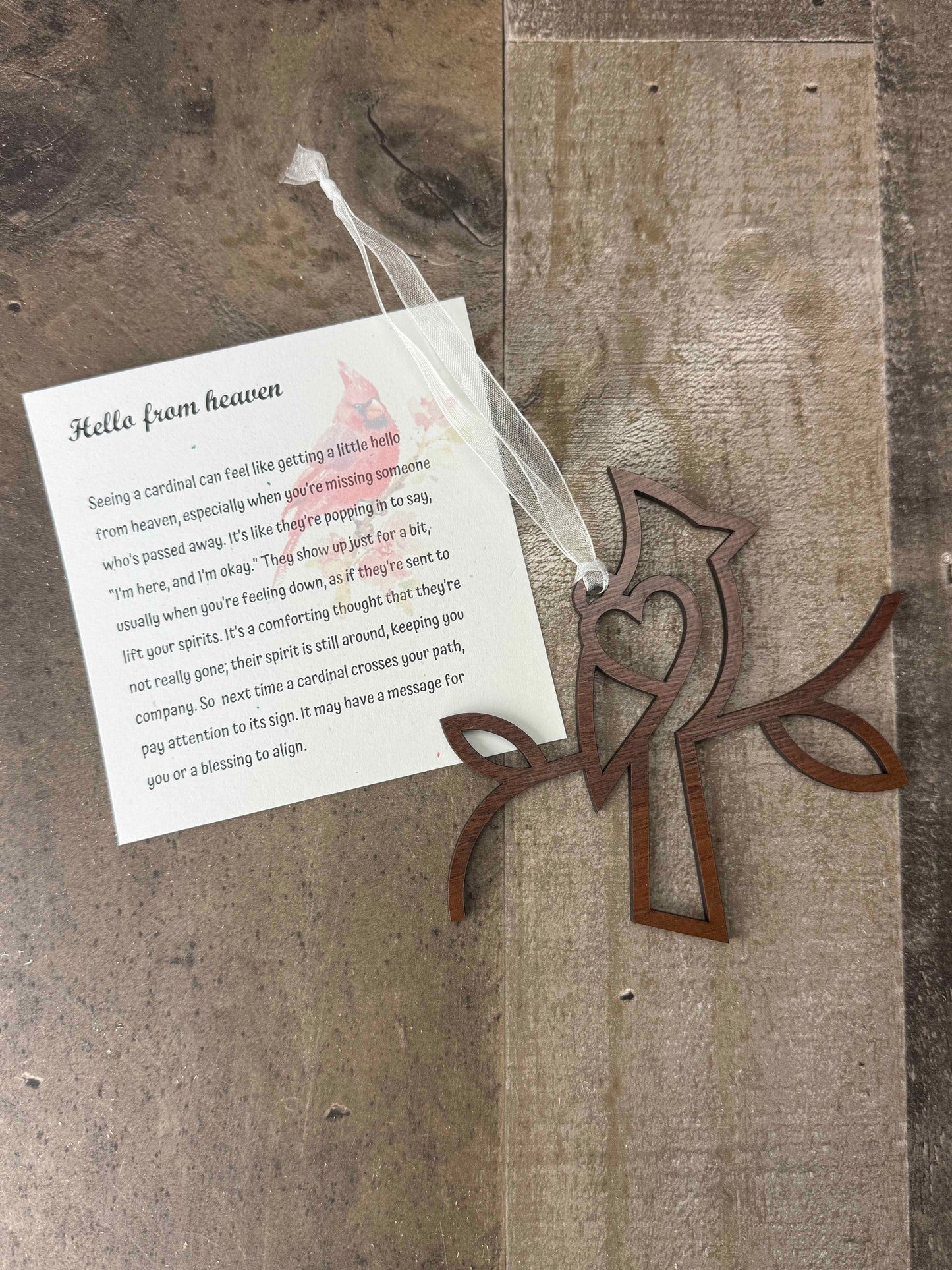 Cardinal: Story - Ornament