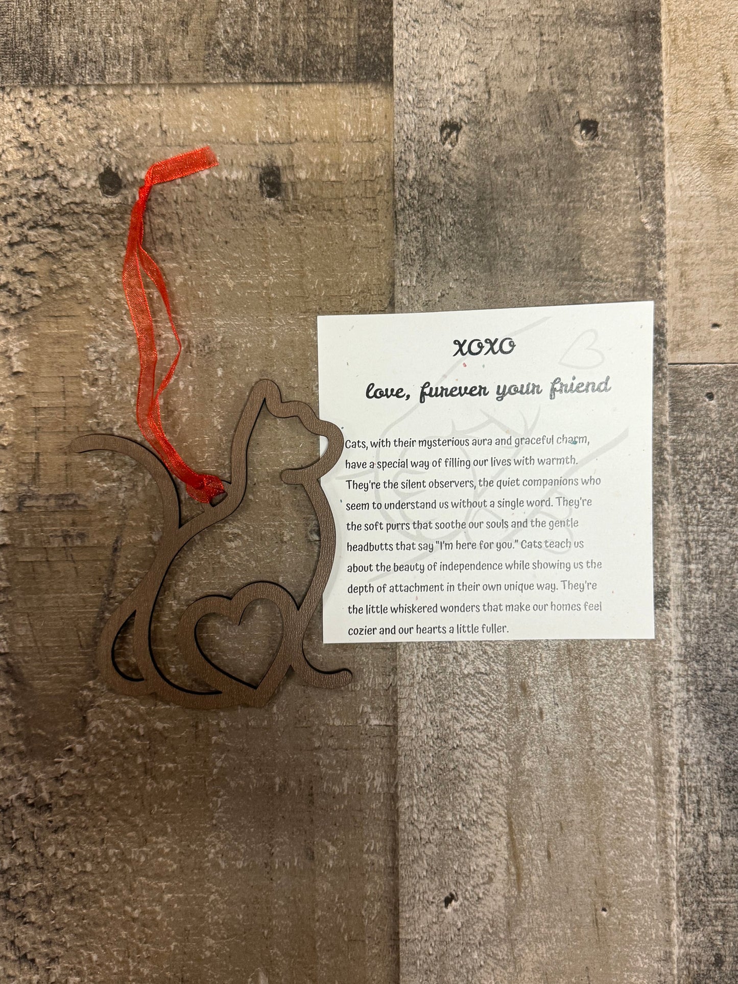 Cat: Story - Ornament