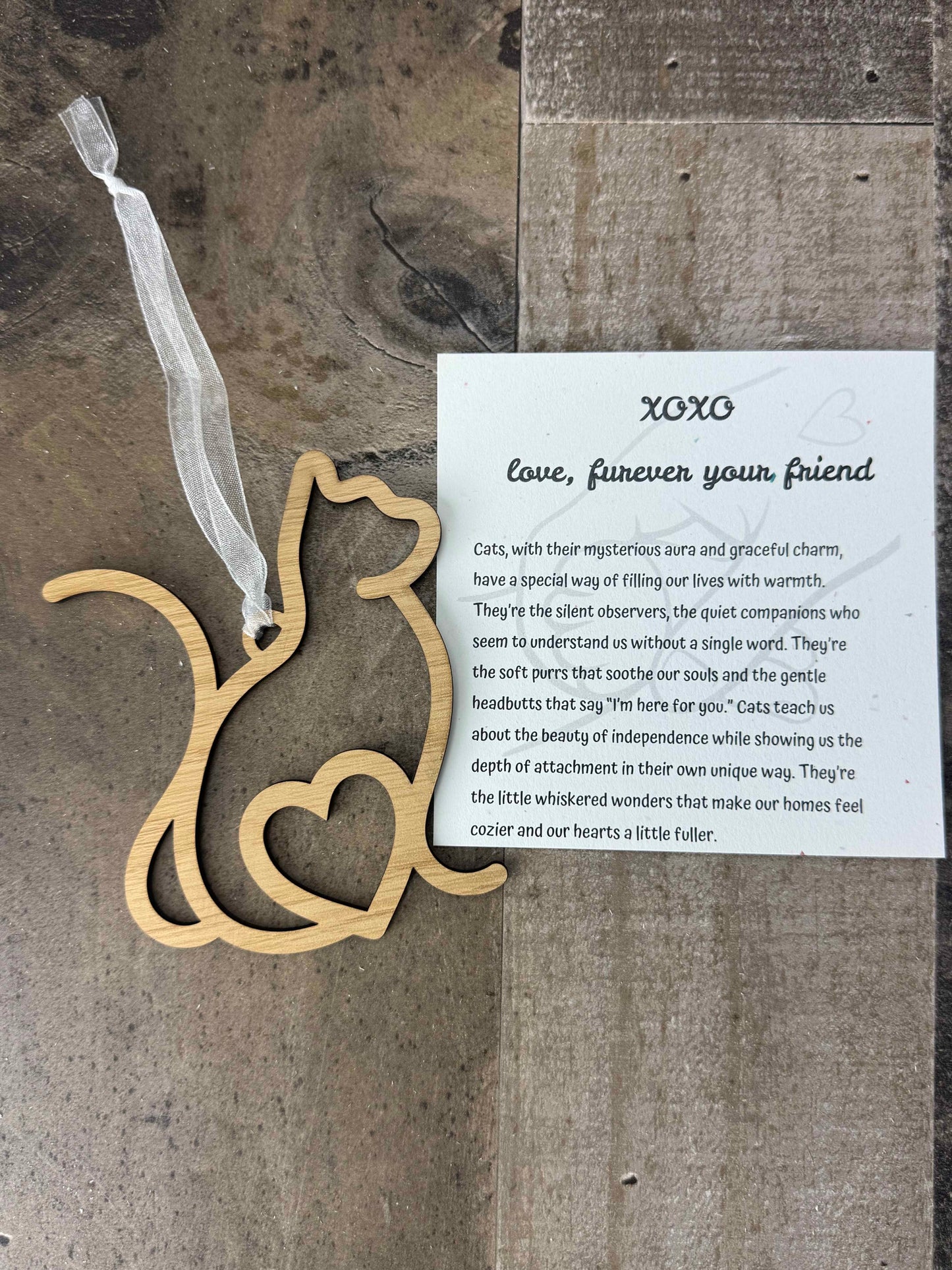 Cat: Story - Ornament