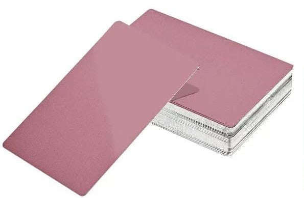 Rose Gold card