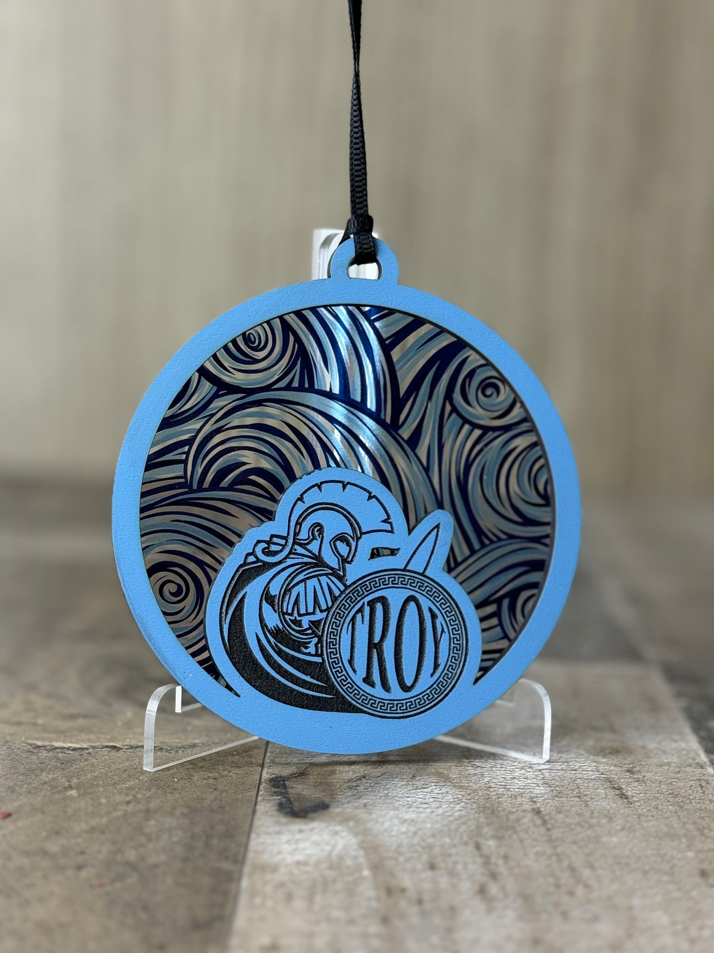 School Spirit Ornament - Troy