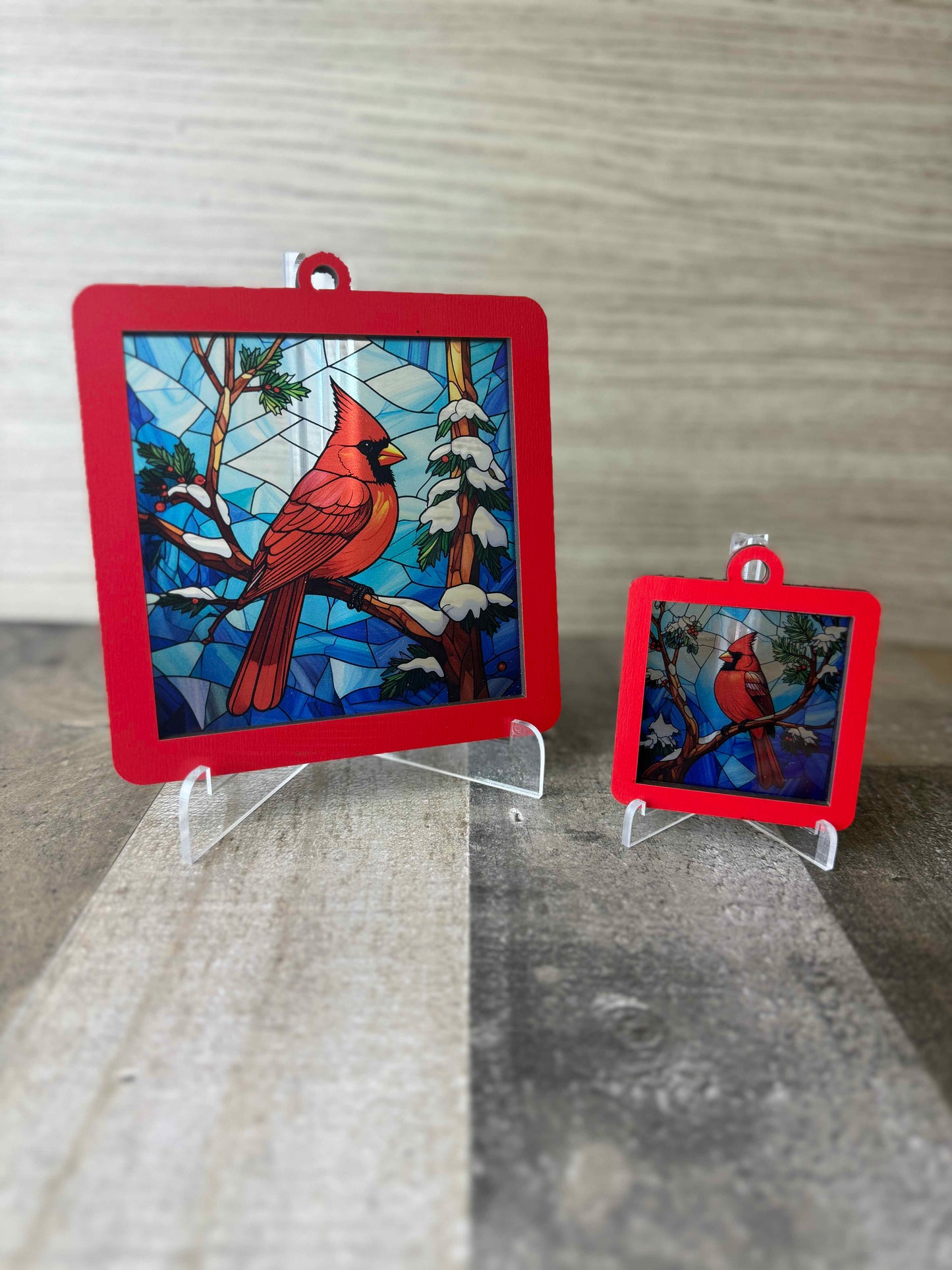Cardinal - Suncatcher / Ornament