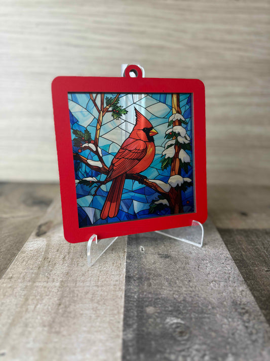Cardinal - Suncatcher / Ornament
