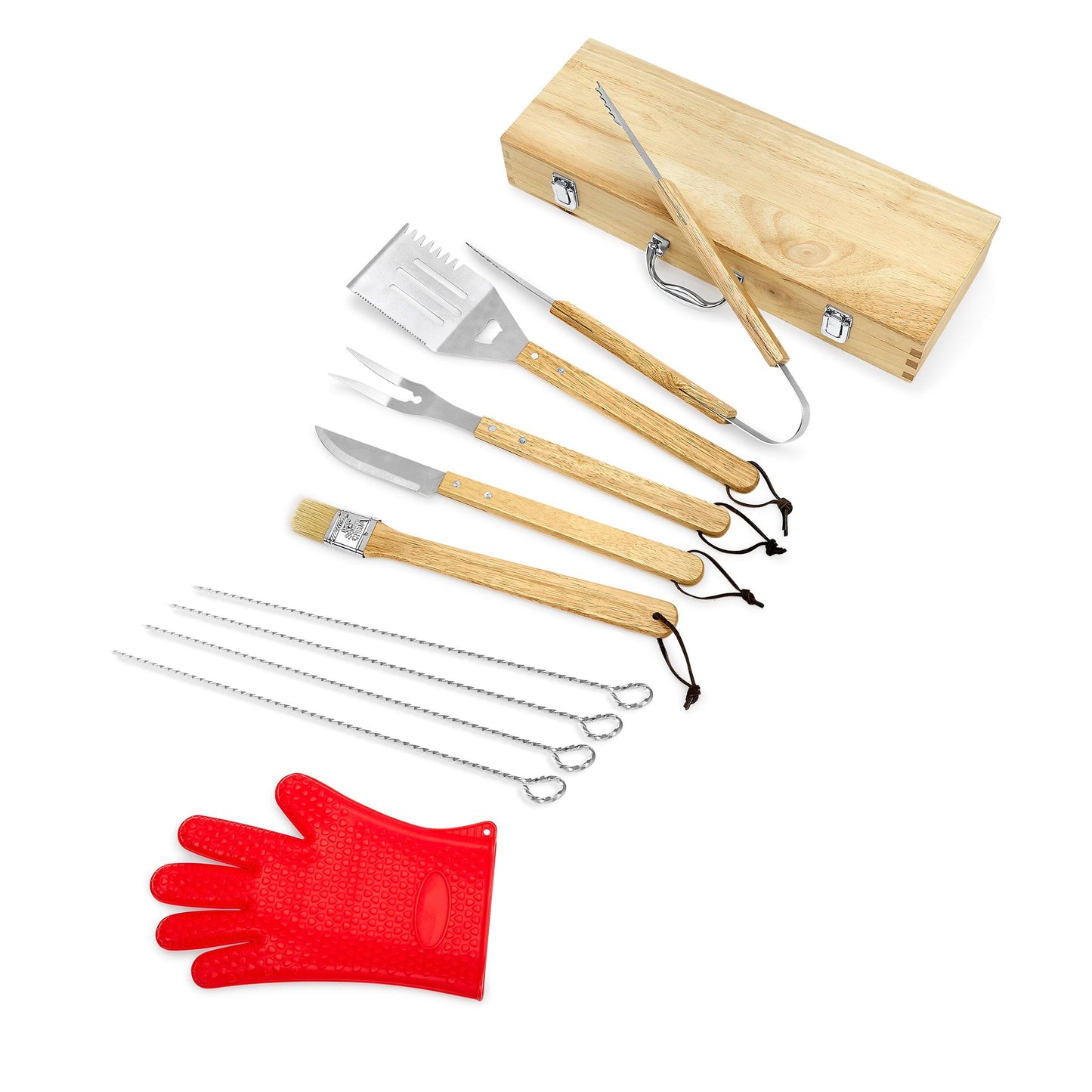 Personalized BBQ Grill Set Gift