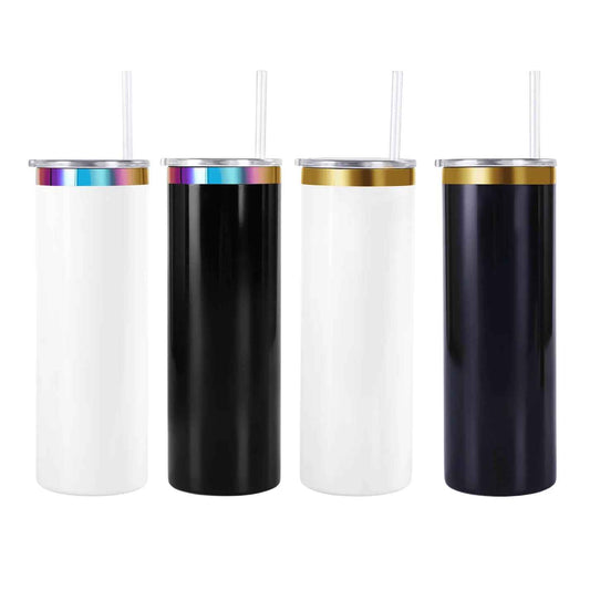 20oz Skinny Tumbler Electroplated