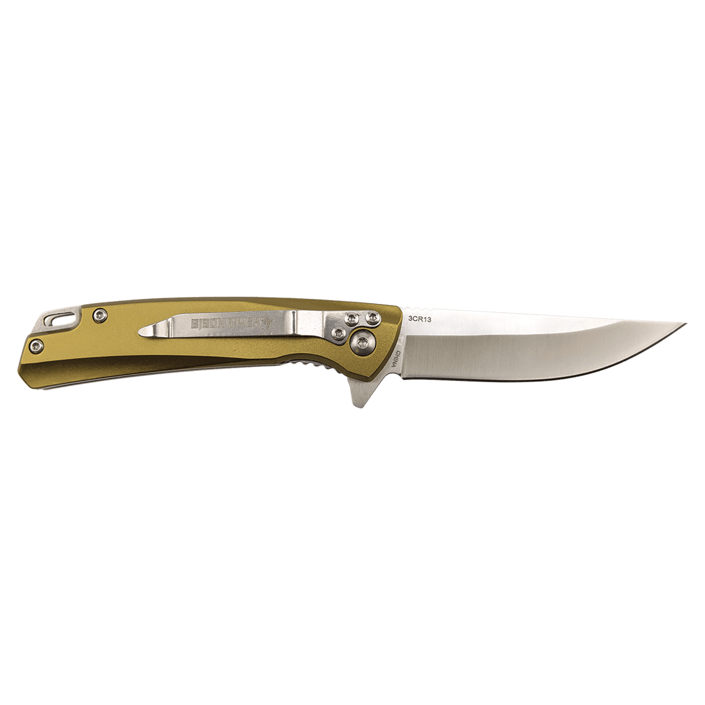 Bison River Everyday Carry Knife with Ball Bearing Open Mechanism -  4"