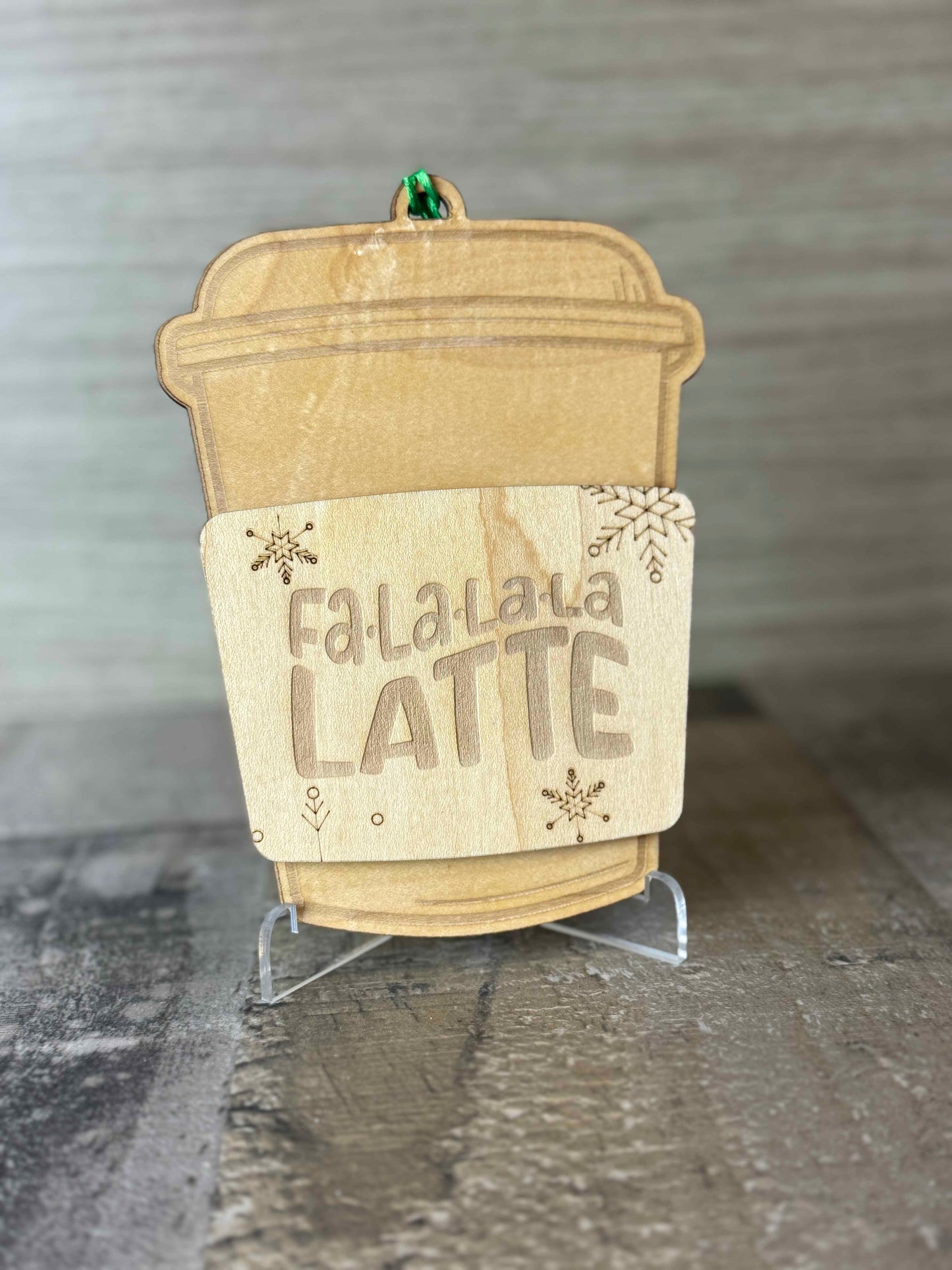 Holiday Coffee Gift Card Holder