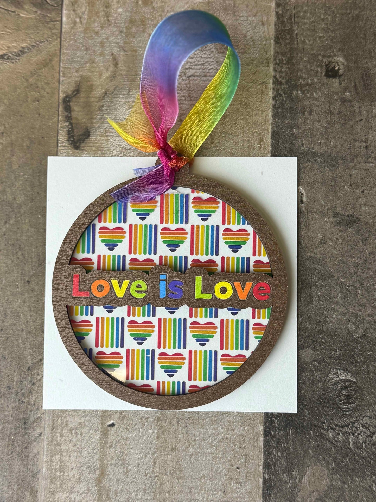 Love is Love Ornament