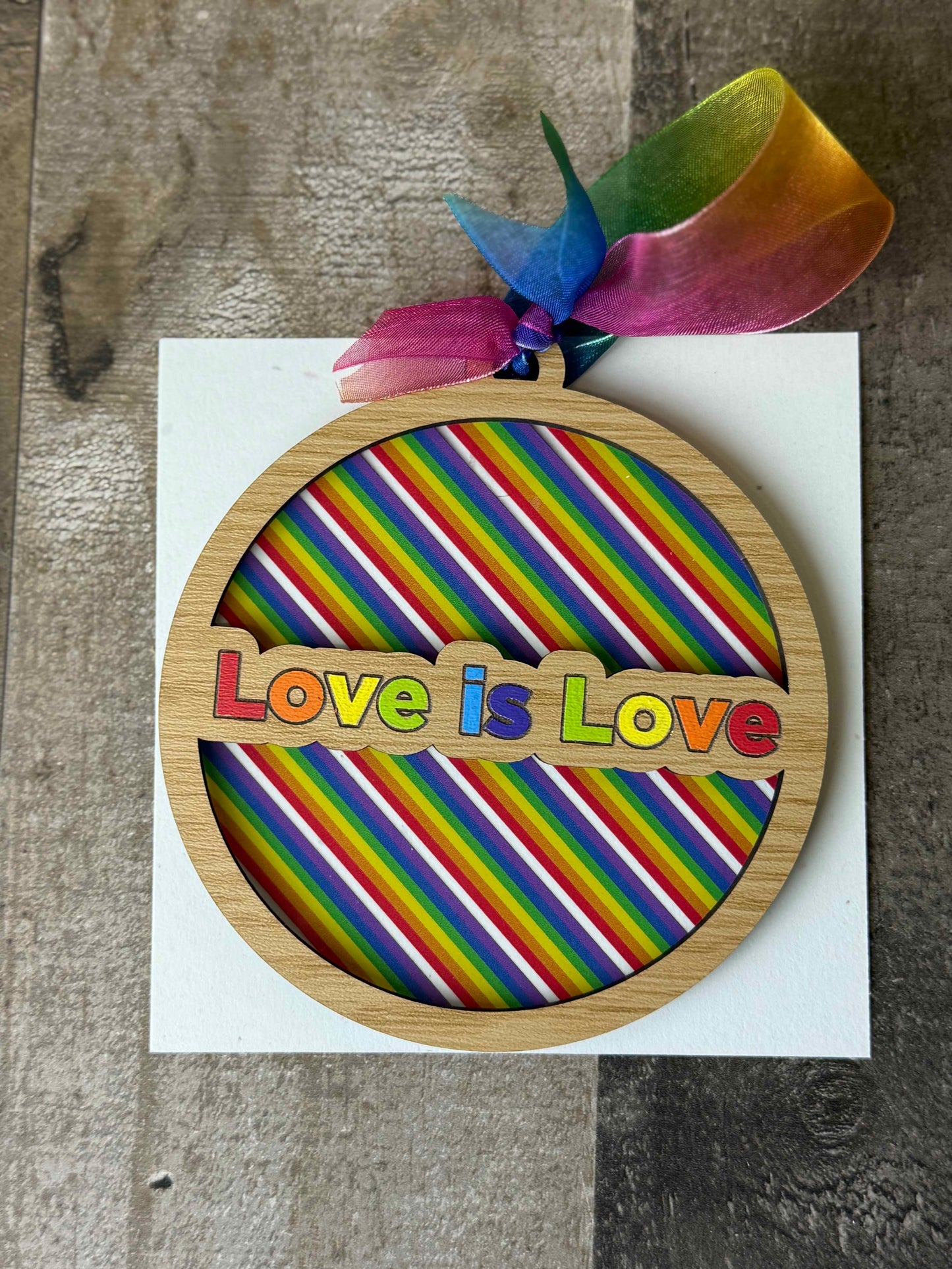 Love is Love Ornament