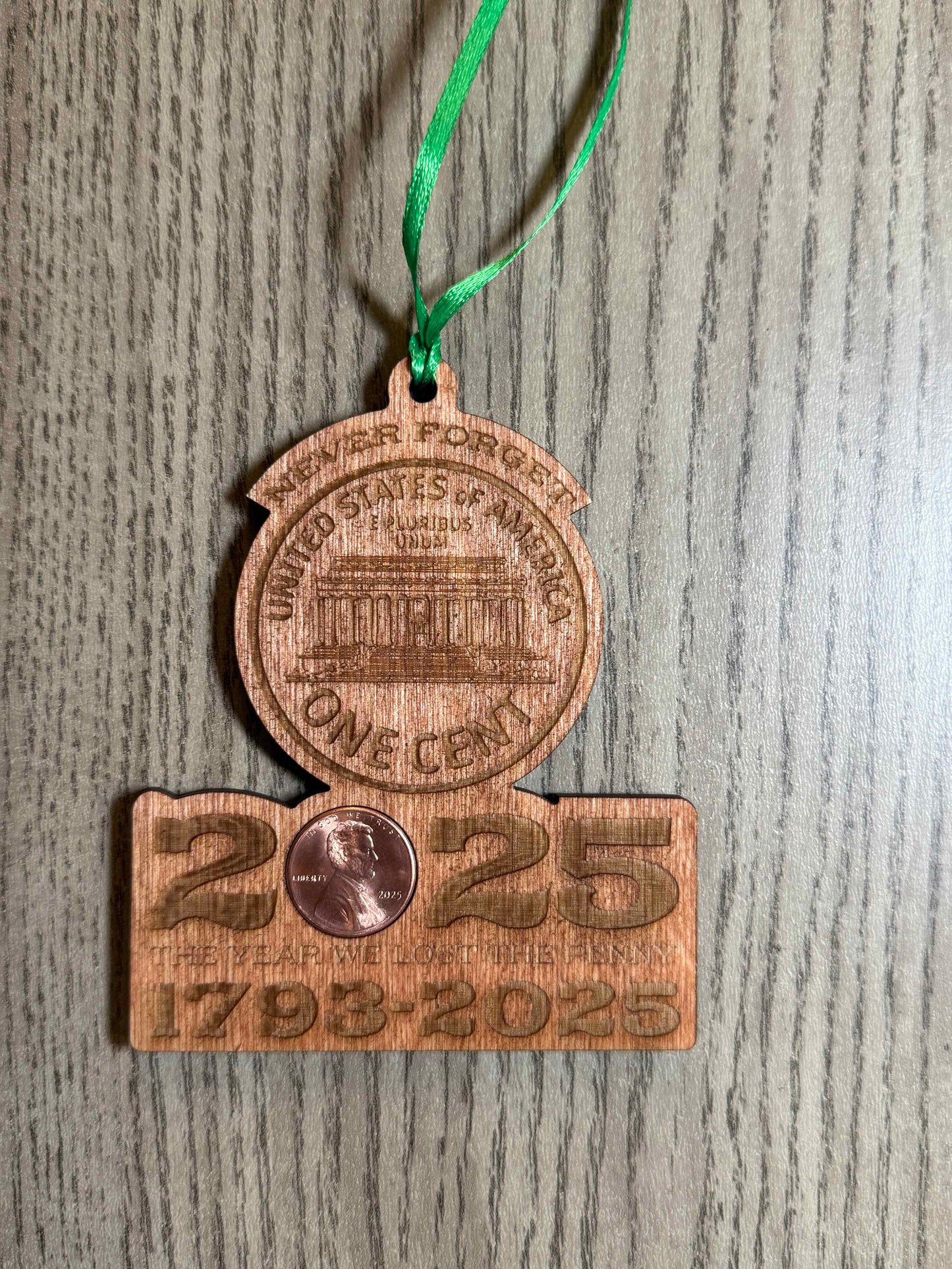 Limited Edition - End of the Penny Ornament