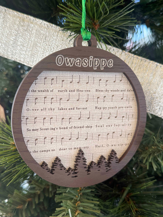 Owasippe Song Ornament