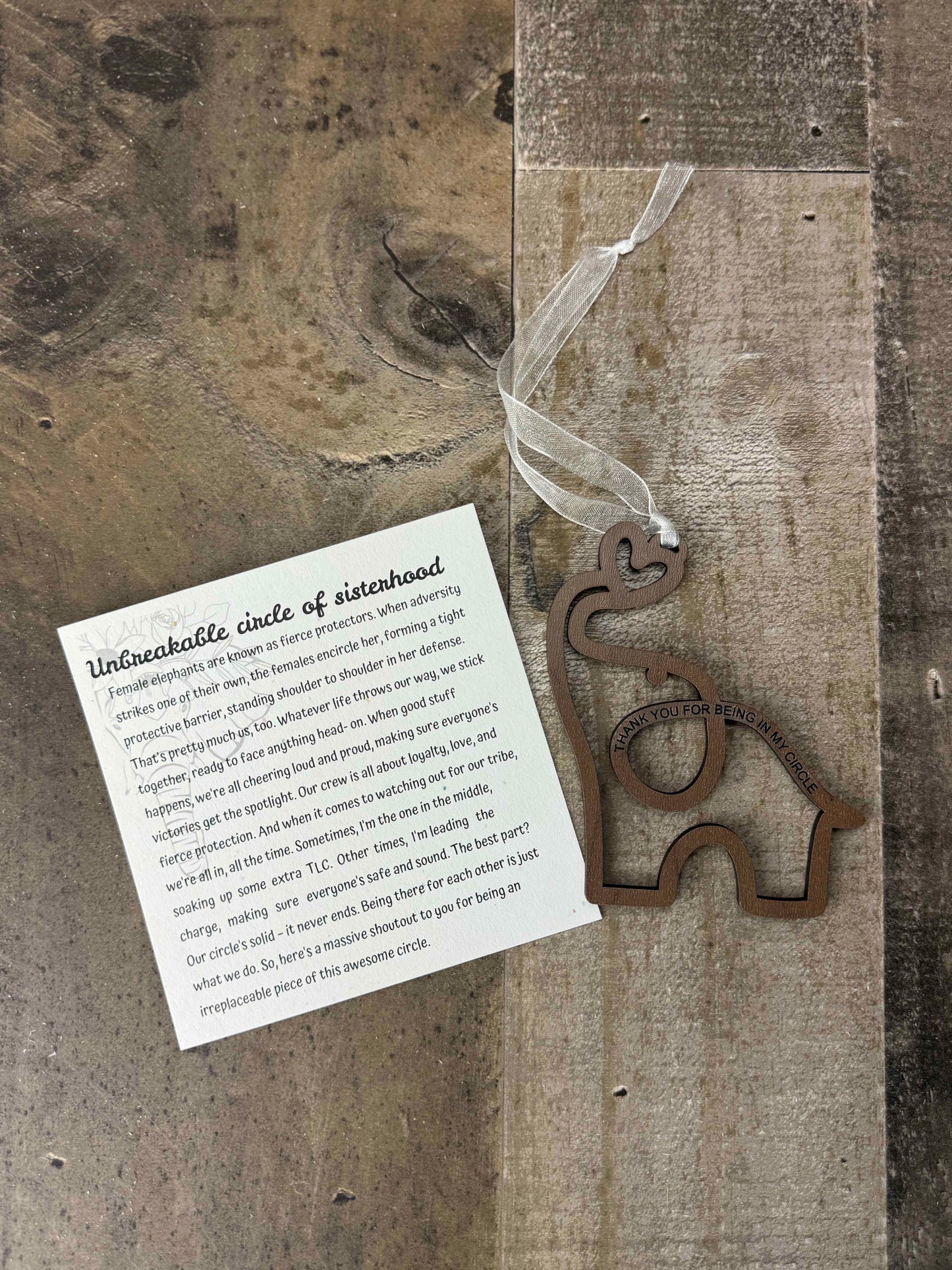 Elephant: Story - Ornament