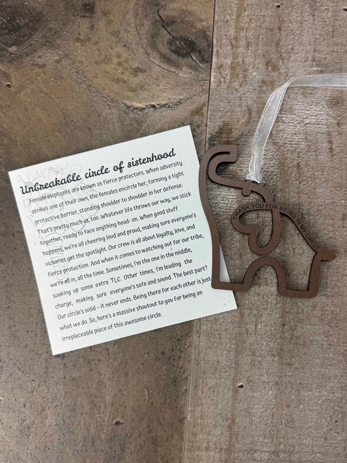 Elephant: Story - Ornament