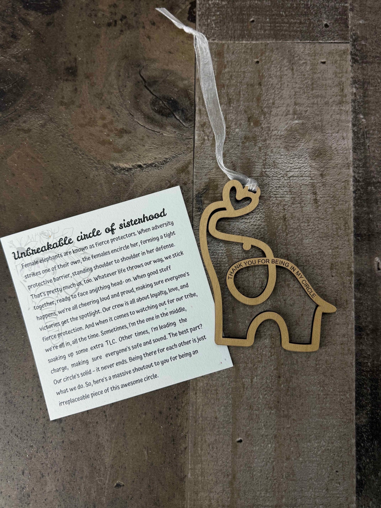 Elephant: Story - Ornament