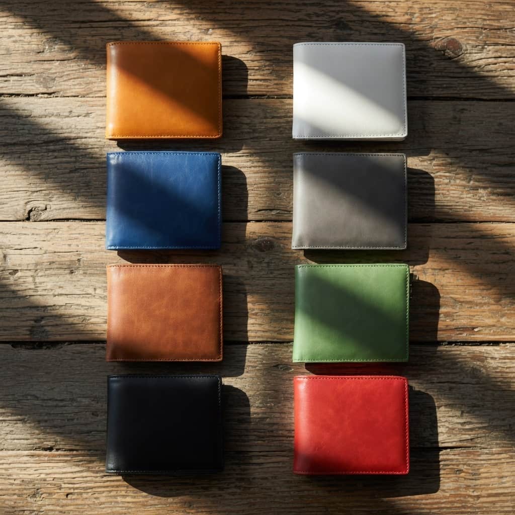 Laserette Men's bi-fold wallet