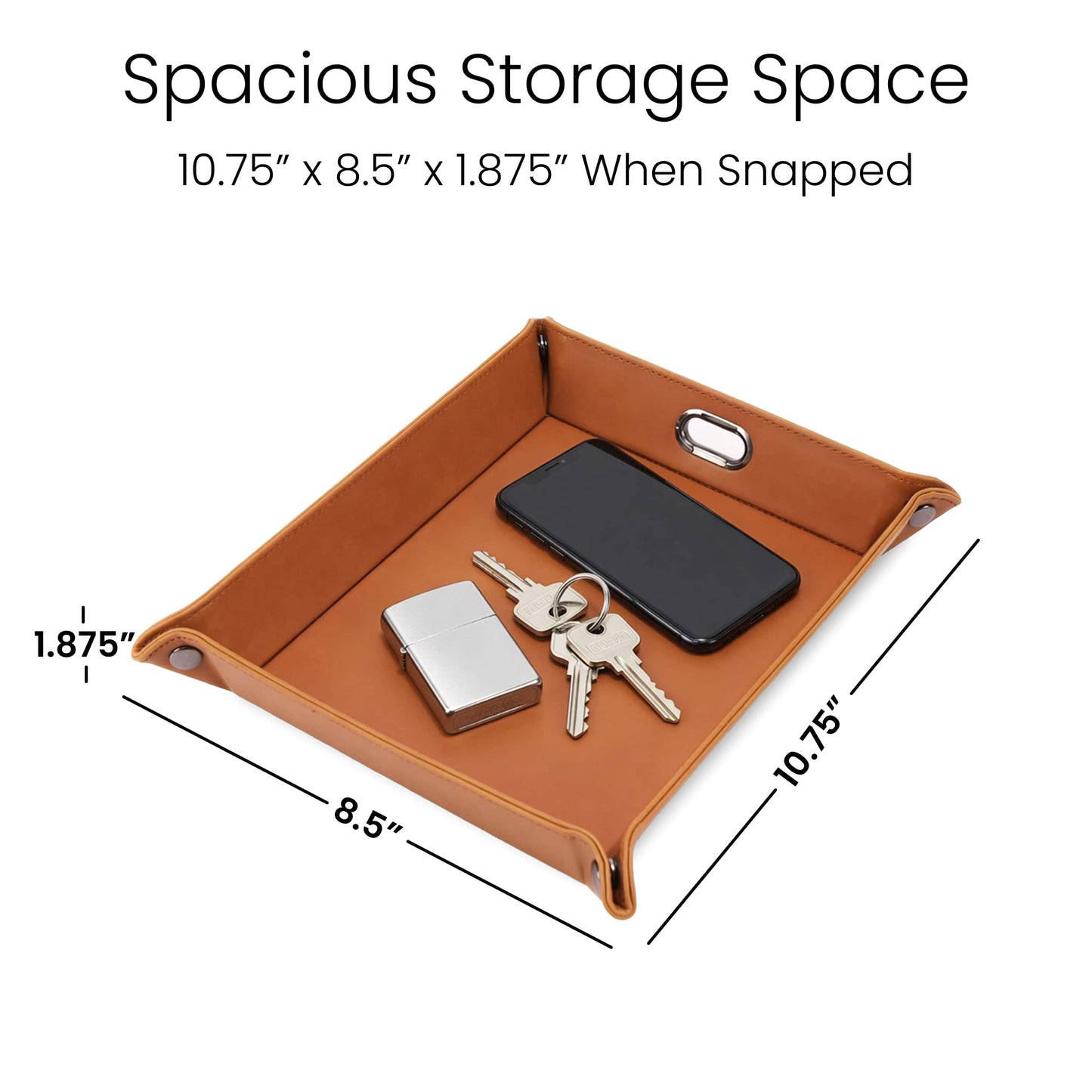 Laserette Snap Valet Tray