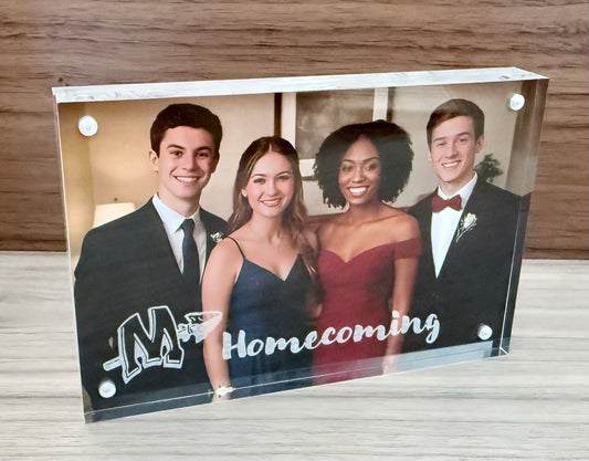 4x6 acrylic frame - Minooka Homecoming (landscape)