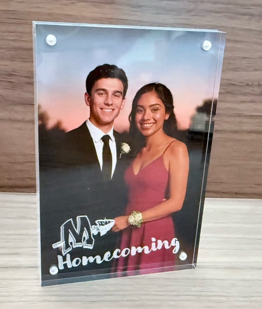 4x6 acrylic frame - Minooka Homecoming (portrait)