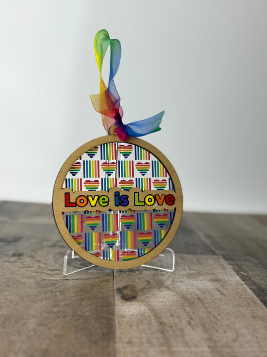 Love is Love Ornament