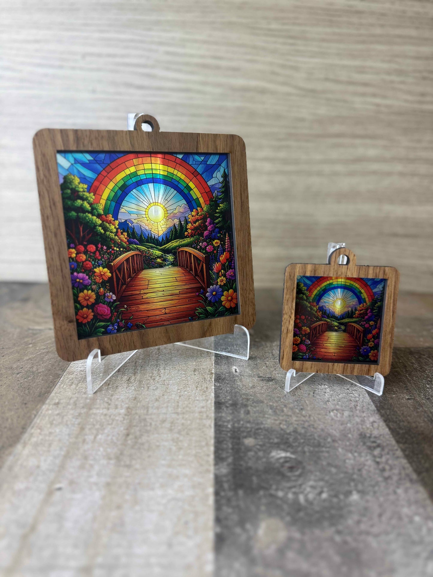Rainbow Bridge - Suncatcher / Ornament