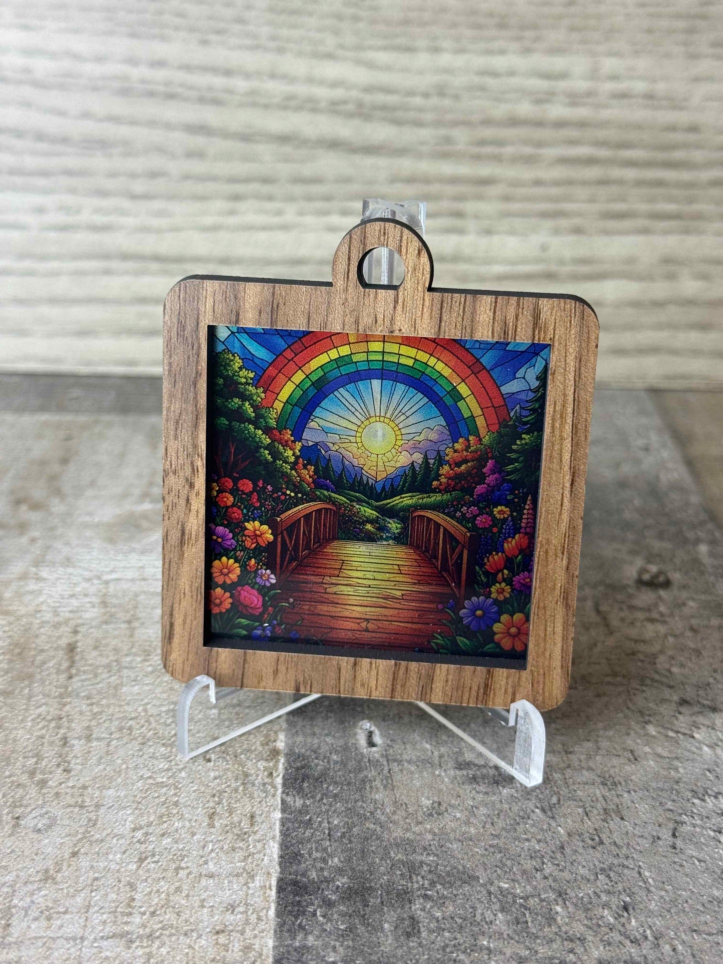 Rainbow Bridge - Suncatcher / Ornament