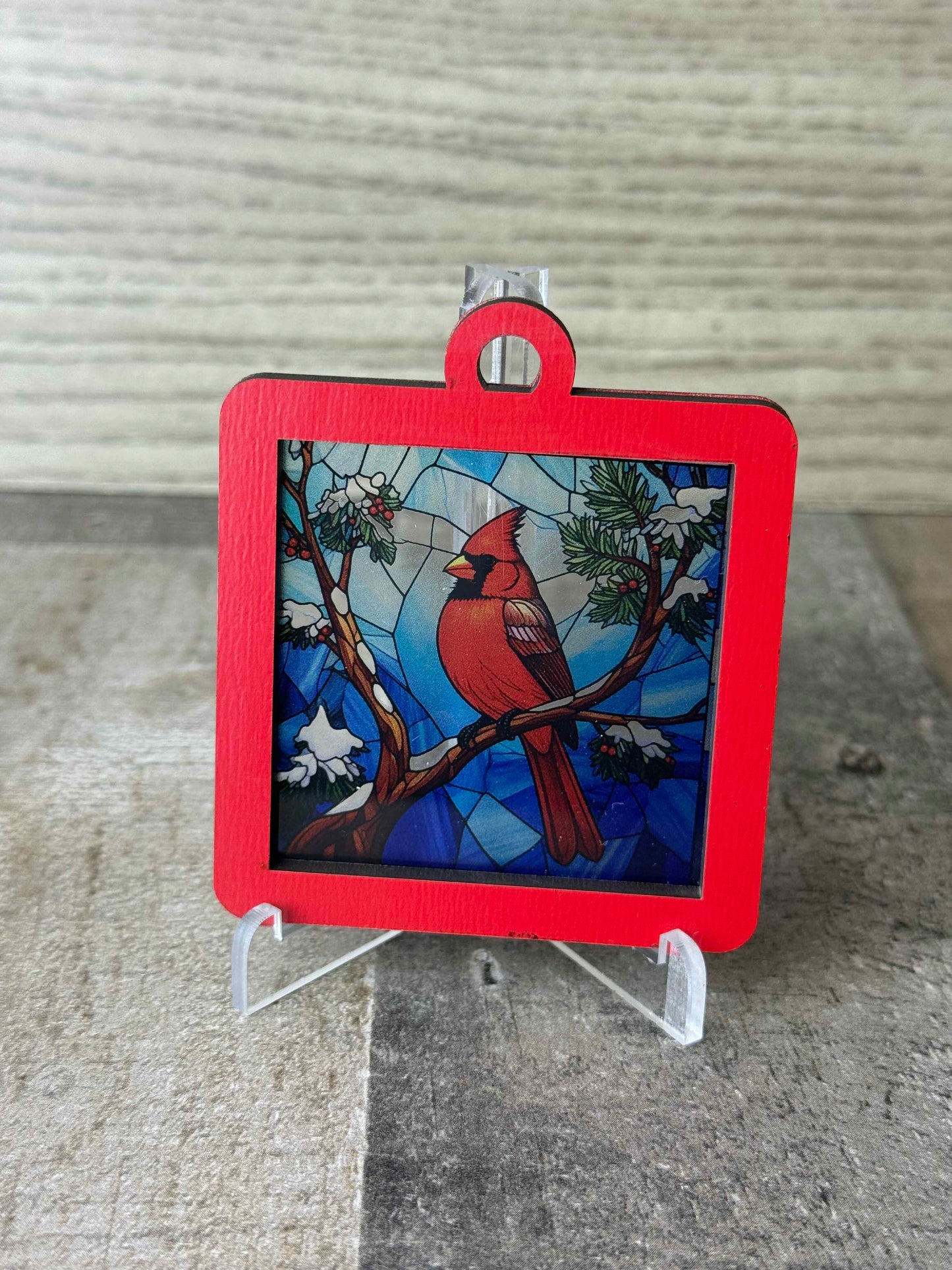 Cardinal - Suncatcher / Ornament