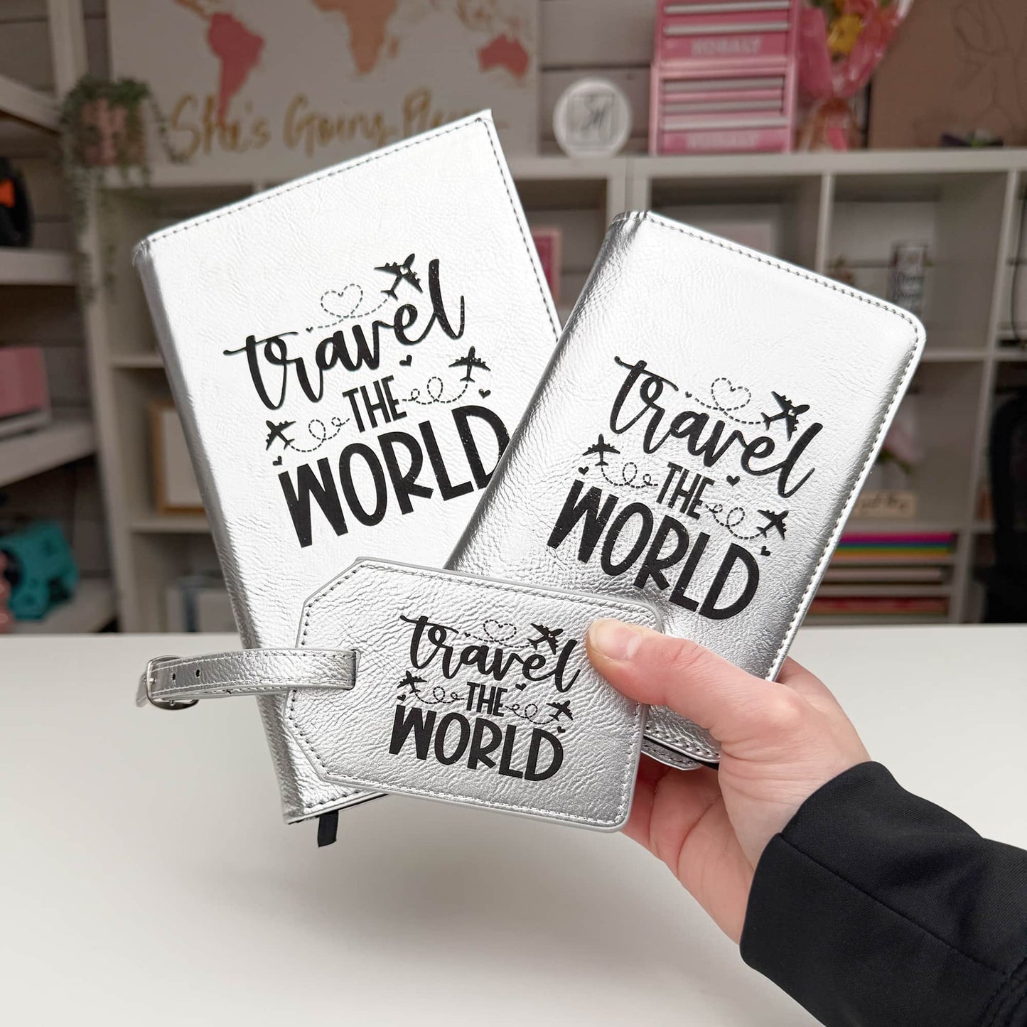 Laserette Passport Wallet – Personalized Travel Essential